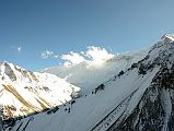 29 Point 6107 And Ridge From Gangapurna To Tarke Kang Glacier Dome And Roc Noir Khangsar Kang From Trail Between Tilicho Base Camp Hotel and Tilicho Tal Lake 